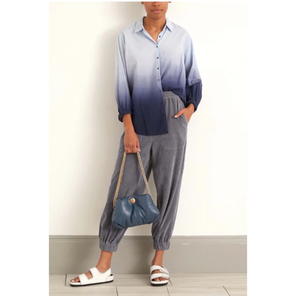 NWT XiRENA Beau Ombré Shirt in Dawn Bleu - Picture 2 of 16
